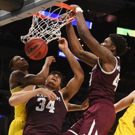 NCAA Basketball: NCAA Tournament-West Regional-Texas A&M vs Michigan