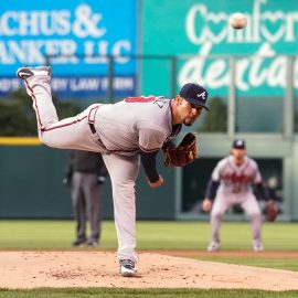 MLB: Atlanta Braves at Colorado Rockies