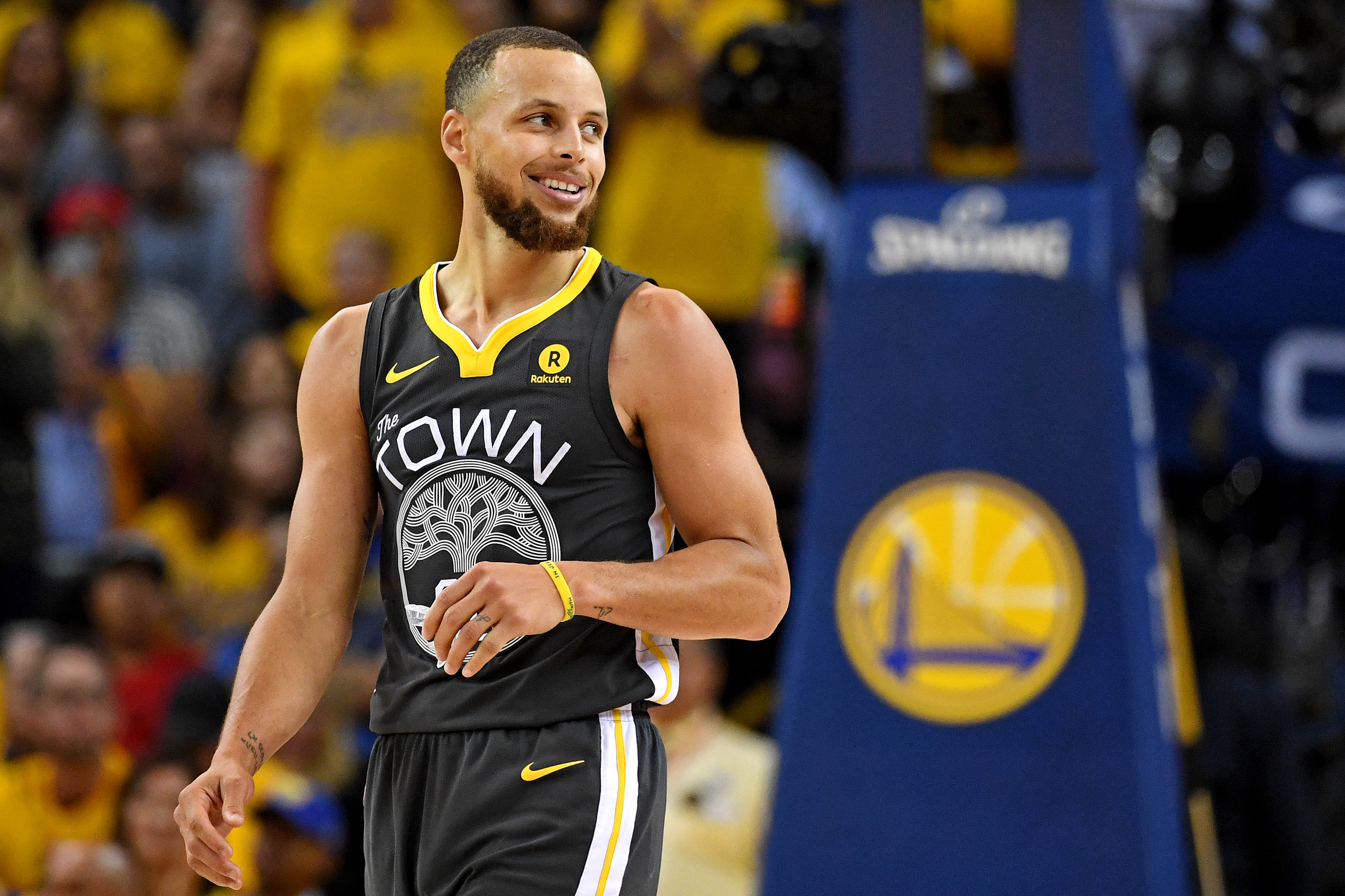 Stephen Curry Black White