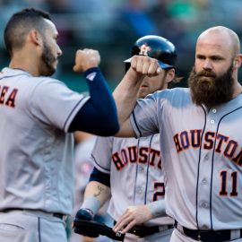 MLB: Houston Astros at Oakland Athletics