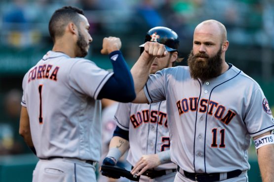 MLB: Houston Astros at Oakland Athletics