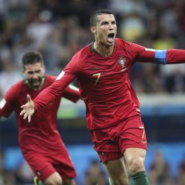 Soccer: World Cup-Spain vs Portugal