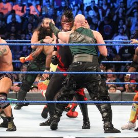 10 man tag SmackDown Live