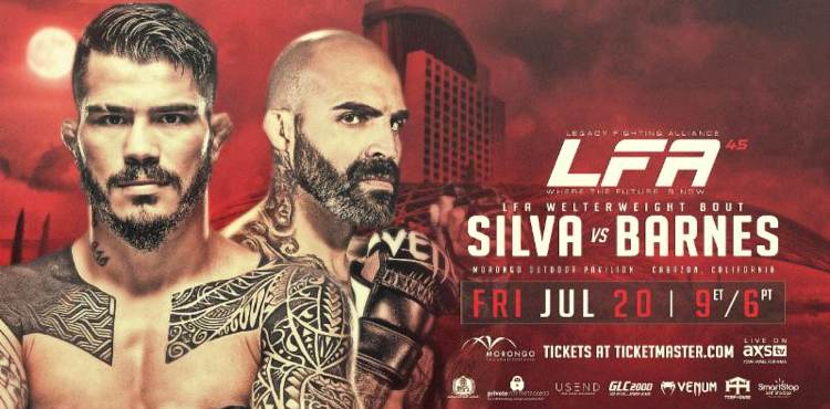 LFA-45-Silva-vs-Barnes-Fight-Poster