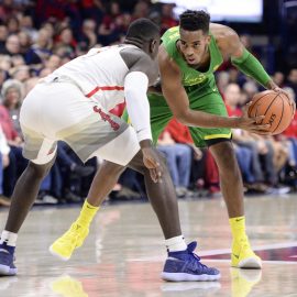 NCAA Basketball: Oregon at Arizona