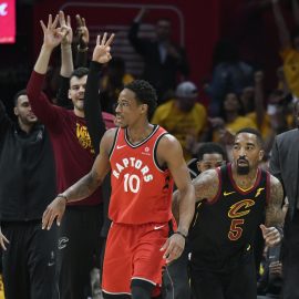 NBA: Playoffs-Toronto Raptors at Cleveland Cavaliers