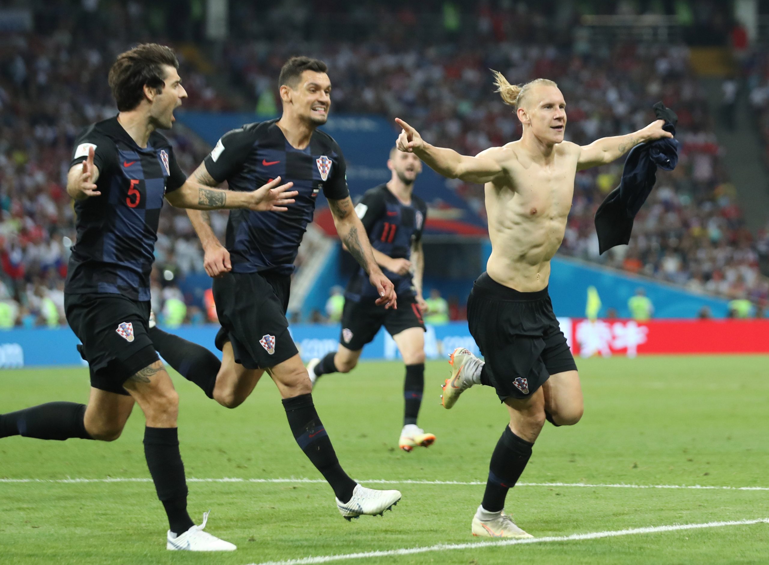Soccer: World Cup-Russia vs Croatia