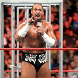 Big Cass on Raw 2