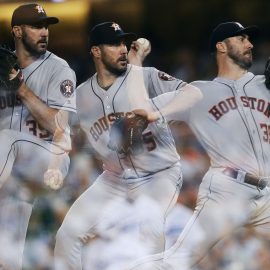 MLB: Houston Astros at Los Angeles Dodgers