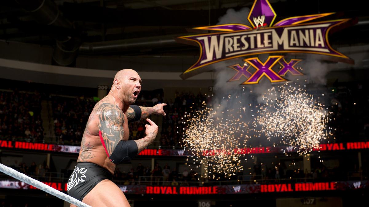 Dave Bautista – AKA WWE's Batista – to Return to Wrestling, Will Face  Triple H at WrestleMania 35 (Exclusive)