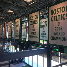 Celtics-banners