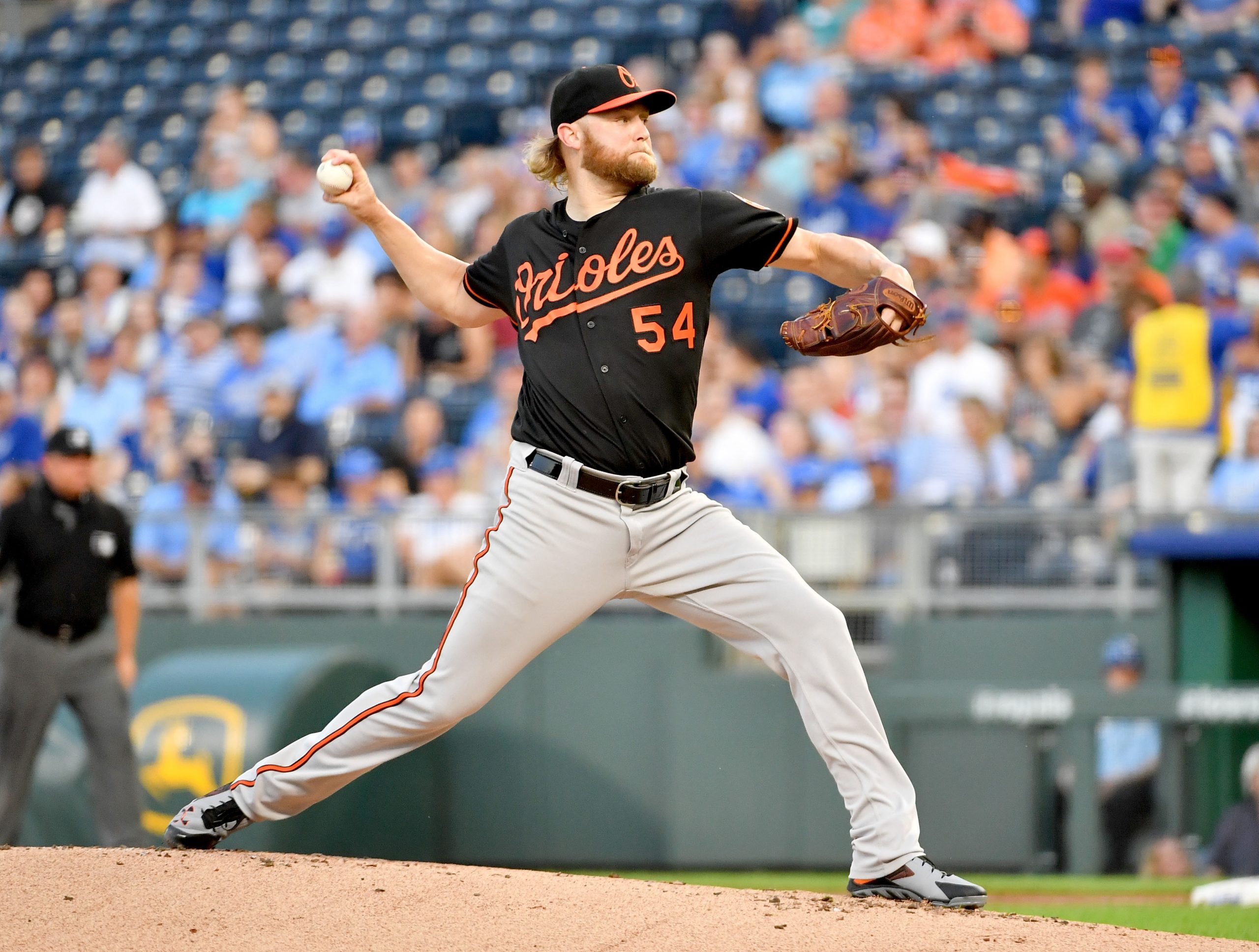 MLB: Baltimore Orioles at Kansas City Royals