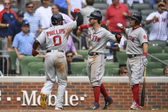 MLB: Boston Red Sox at Atlanta Braves