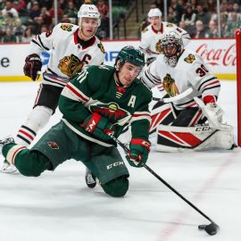 NHL: Chicago Blackhawks at Minnesota Wild