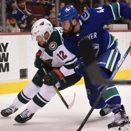 NHL: Minnesota Wild at Vancouver Canucks