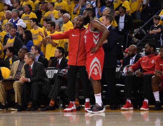 NBA: Playoffs-Houston Rockets at Golden State Warriors