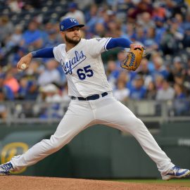 MLB: Cleveland Indians at Kansas City Royals