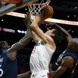 NBA: Preseason-Minnesota Timberwolves at Los Angeles Clippers
