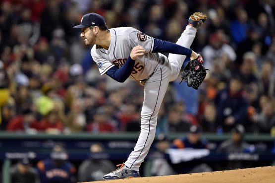 MLB: ALCS-Houston Astros at Boston Red Sox