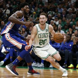 NBA: Philadelphia 76ers at Boston Celtics