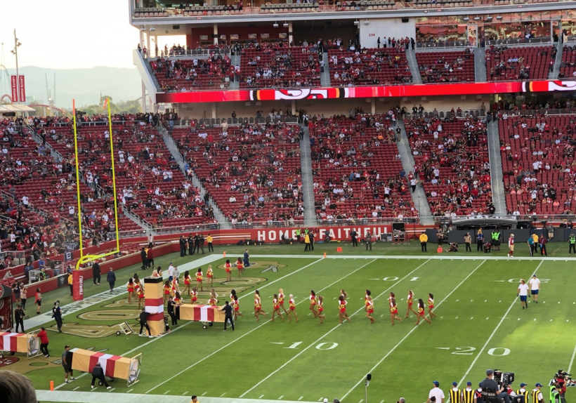 Levi's Stadium was nearly empty for Raiders-49ers game (Photos) - The  Sports Daily