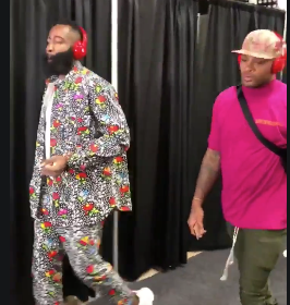 Look: James Harden's flower-covered suit is a hippie's dream outfit - The  Sports Daily