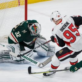 NHL: Ottawa Senators at Minnesota Wild