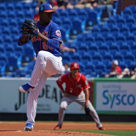 MLB: Spring Training-Washington Nationals at New York Mets