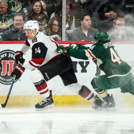 NHL: Arizona Coyotes at Minnesota Wild