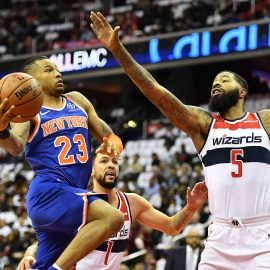 NBA: New York Knicks at Washington Wizards