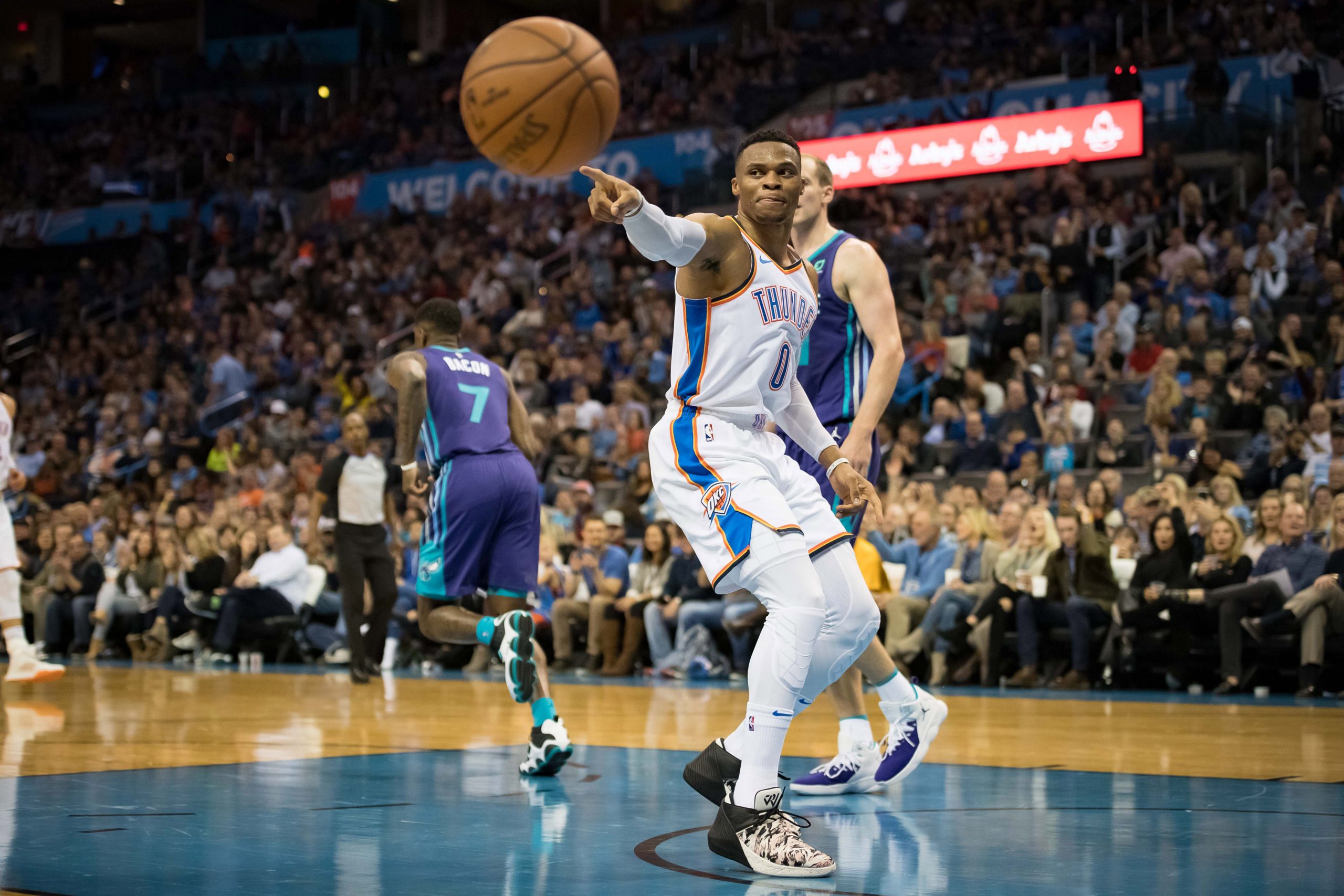 NBA: Charlotte Hornets at Oklahoma City Thunder