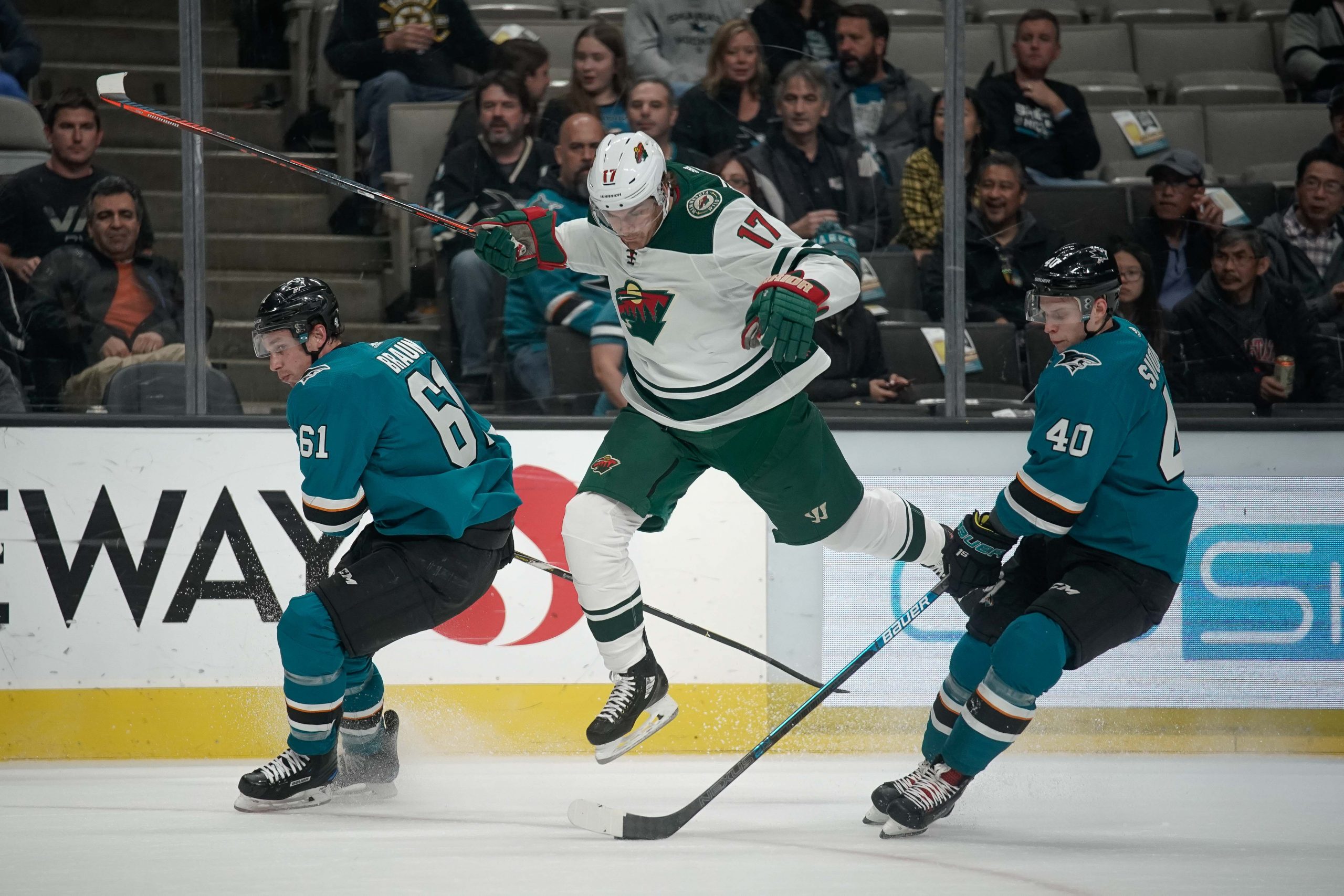 NHL: Minnesota Wild at San Jose Sharks