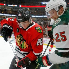 NHL: Minnesota Wild at Chicago Blackhawks