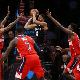 NBA: Washington Wizards at Brooklyn Nets