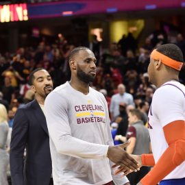 NBA: New York Knicks at Cleveland Cavaliers