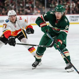 NHL: Calgary Flames at Minnesota Wild