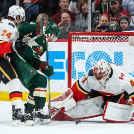 NHL: Calgary Flames at Minnesota Wild