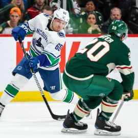 NHL: Vancouver Canucks at Minnesota Wild