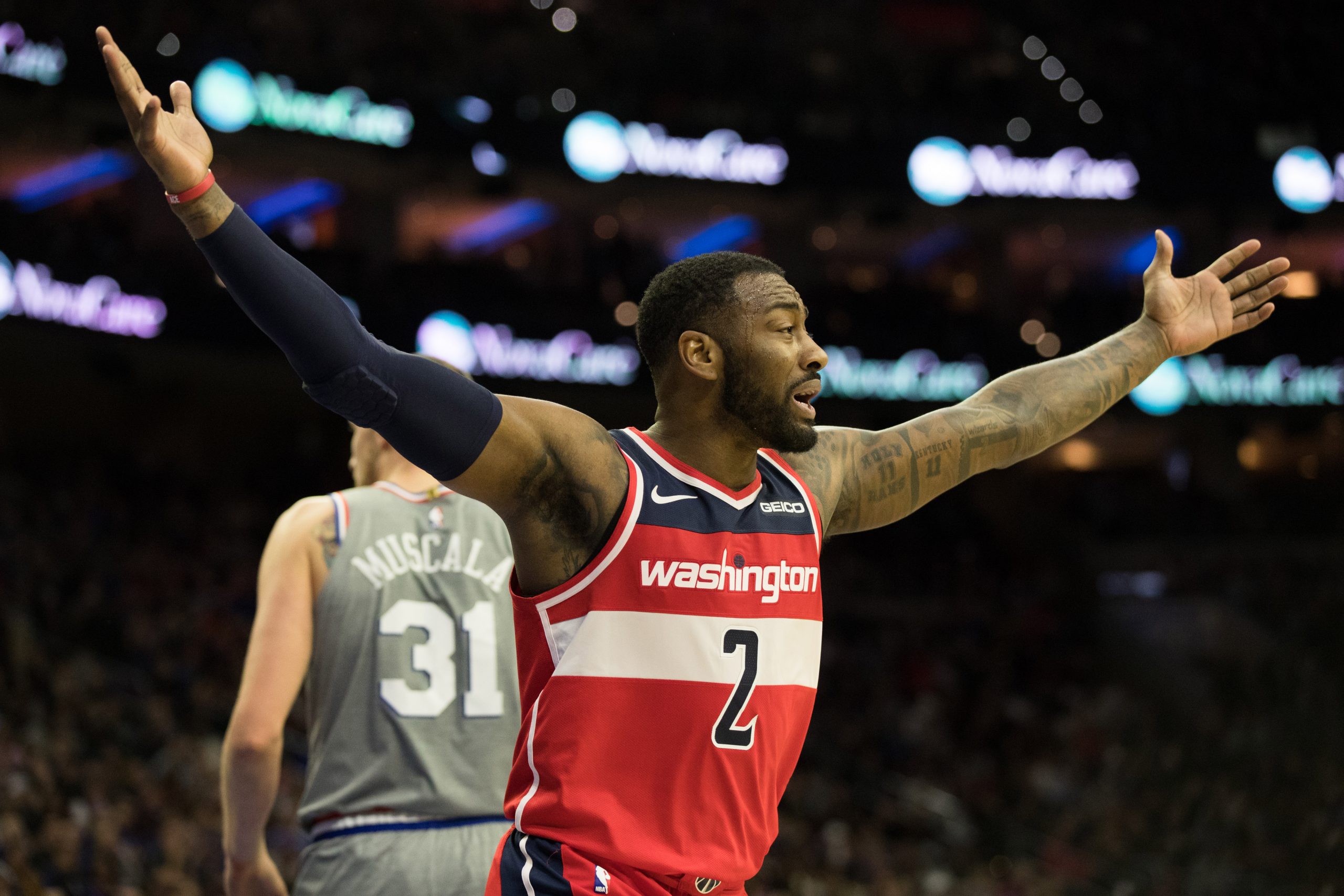 NBA: Washington Wizards at Philadelphia 76ers