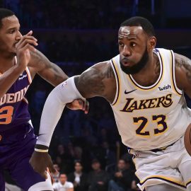 NBA: Phoenix Suns at Los Angeles Lakers