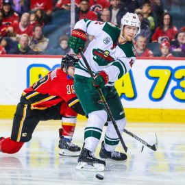 NHL: Minnesota Wild at Calgary Flames