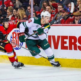 NHL: Minnesota Wild at Calgary Flames