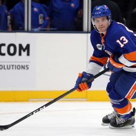 NHL: Columbus Blue Jackets at New York Islanders