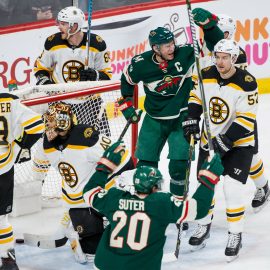 NHL: Boston Bruins at Minnesota Wild