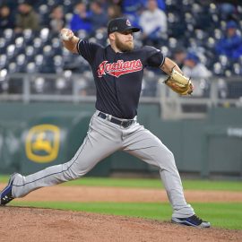 MLB: Cleveland Indians at Kansas City Royals