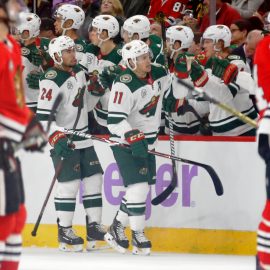 NHL: Minnesota Wild at Chicago Blackhawks