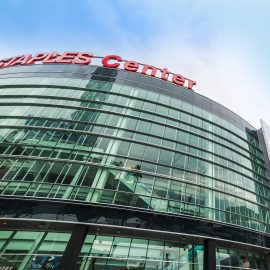 Los Angeles, California - October 27, 2016: Staples Center Arena