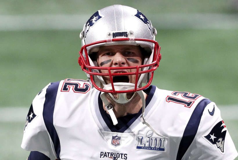 Tom Brady throws interception on first pass of Super Bowl LIII (Video ...