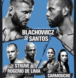 ufc praque poster