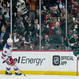 NHL: New York Rangers at Minnesota Wild